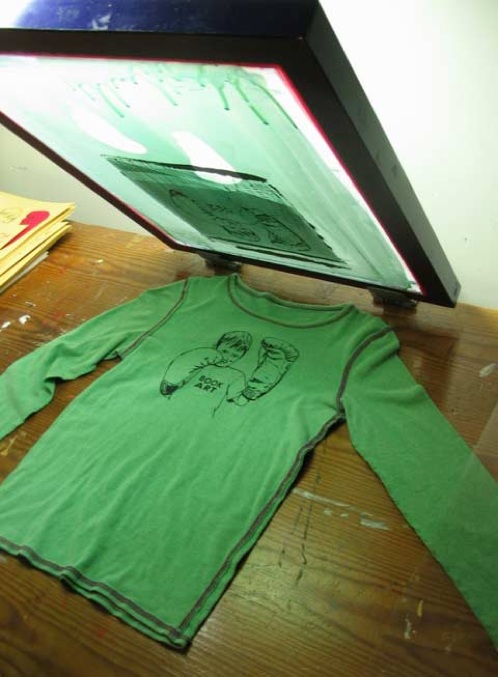silkscreening tshirts
